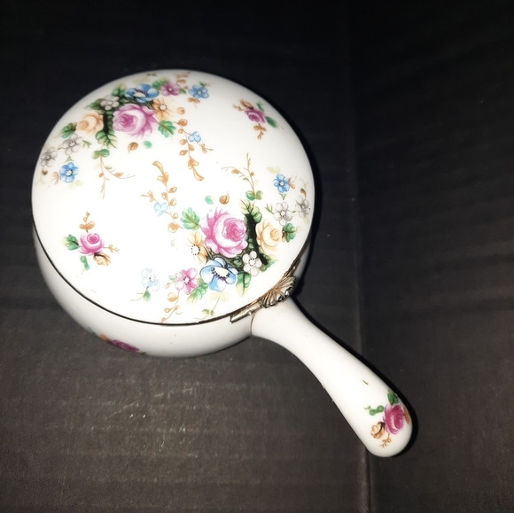 Vintage floral silent butler crumb catcher - Picture 1 of 5